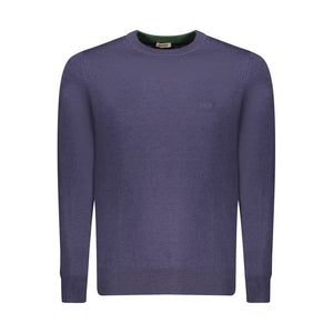 Rifle Blue Wool Men Sweater
