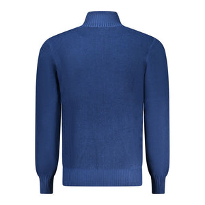 Rifle Blue Nylon Men Sweater