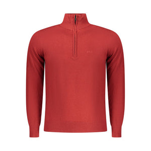 Rifle Red Wool Men Sweater