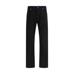 Stone Island Black Cotton Jeans Denim
