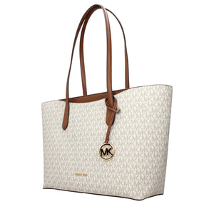 Michael Kors Beige Fabric Shoulder Bag
