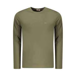 Rifle Green Cotton Men T-Shirt