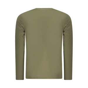 Rifle Green Cotton Men T-Shirt