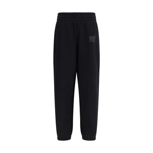 Alexander Wang Black Cotton Joggers (Workout Pants)