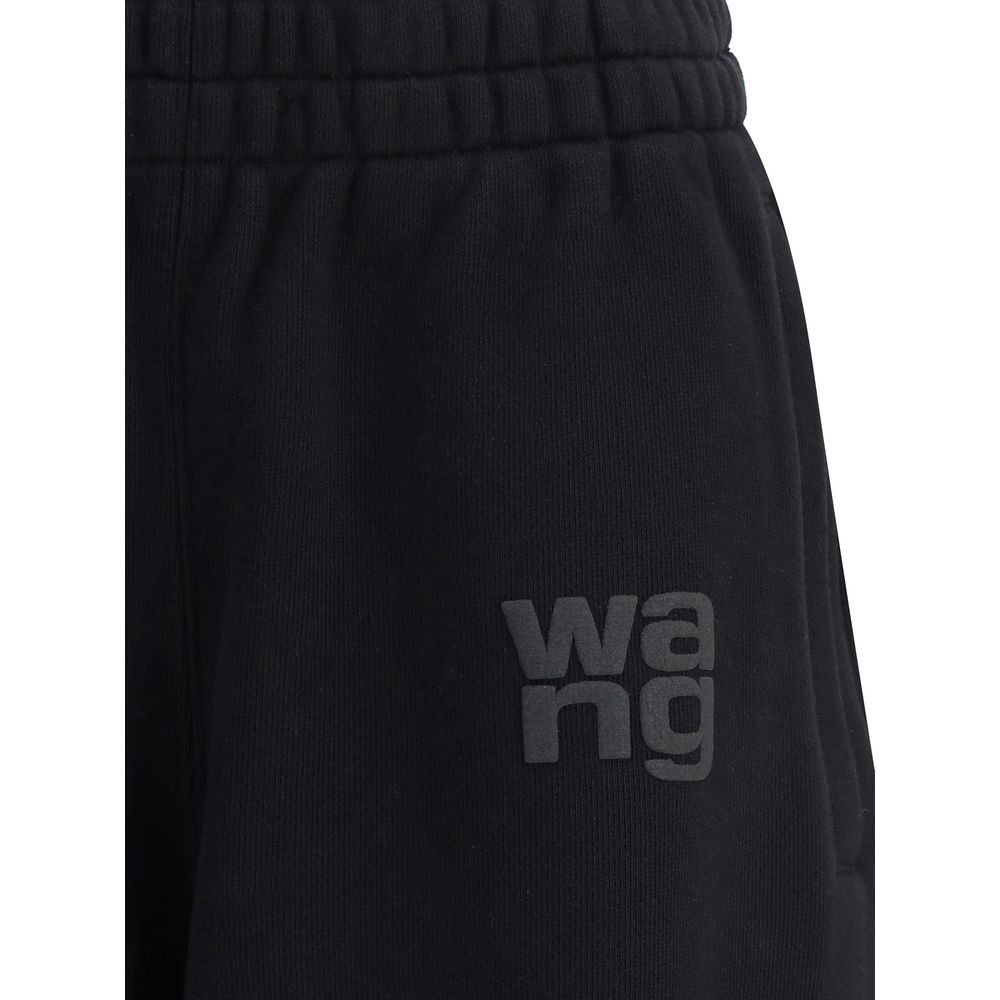 Alexander Wang Black Cotton Joggers (Workout Pants)