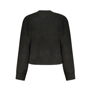 Tommy Hilfiger Black Wool Women Sweater