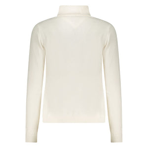 Tommy Hilfiger White Cotton Women Sweater
