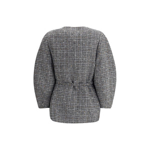 Fendi Gray Fleece Wool Clothing