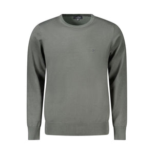 Coveri Moving Green Nylon Men Sweater