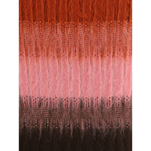 Fendi Multicolor Mohair Midi Skirt