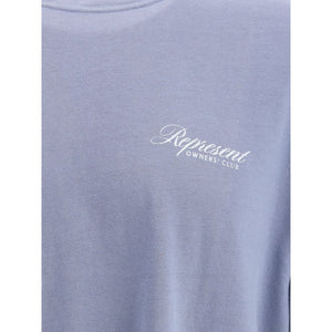 Represent Blue Cotton Sweatshirt