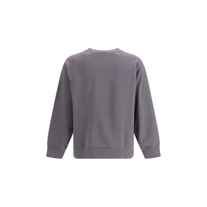 Maison Kitsuné Gray Cotton Sweatshirt