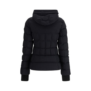 Moose Knuckles Black Nylon Coat
