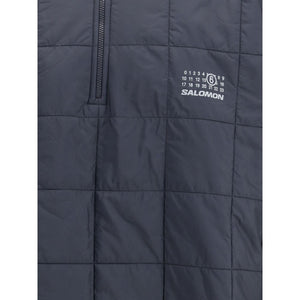 MM6 Black Polyamide Shell Jacket