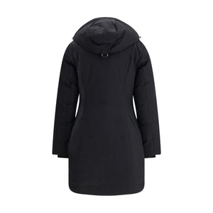 Moose Knuckles Black Cotton Parka