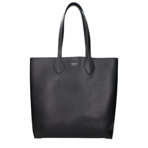 Salvatore Ferragamo Black Leather Shoulder Bag