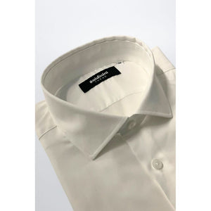 Baldinini Trend White Cotton Men Shirt