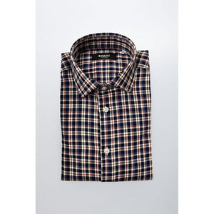 Baldinini Trend Multicolor Cotton Men Shirt