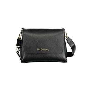 Mario Valentino Black Polyurethane Women Handbag