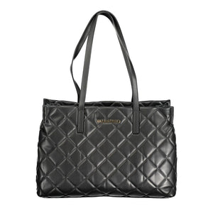 Mario Valentino Nero Poliuretano Woman Shoulder Bag