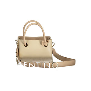 Mario Valentino Beige Polyurethane Women Handbag