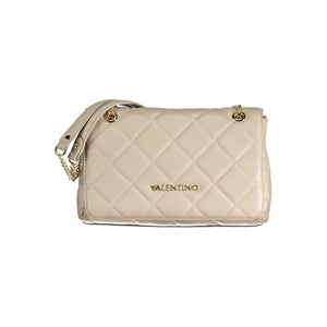 Mario Valentino Beige Polyurethane Women Handbag