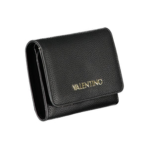 Mario Valentino Black Polyurethane Women Wallet