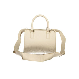 Mario Valentino Beige Polyurethane Women Handbag