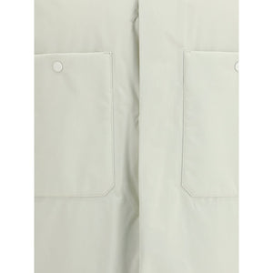 LAMINAR Cream Nylon Coat