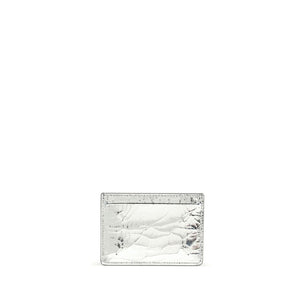 Margiela Silver Leather Wallet