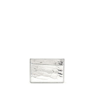 Margiela Silver Leather Wallet