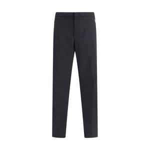 LAMINAR Black Polyester Dress Pants