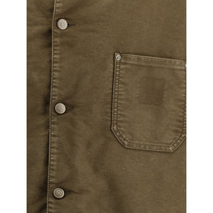 Margiela Bicolor Cotton Denim Jacket