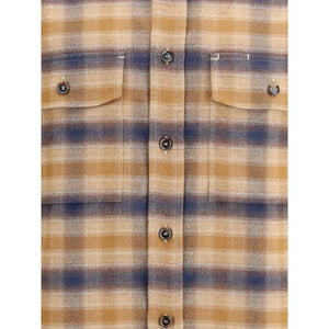 Brioni Multicolor Cotton Pattern Shirt