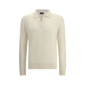 ZEGNA White Cashmere Shirt