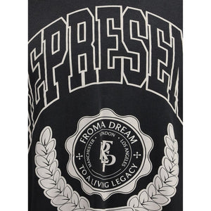 Represent Gray Cotton Long Sleeve T-Shirt