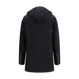 Moose Knuckles Black Cotton Parka