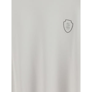 Brunello Cucinelli White Polyamide T-Shirt