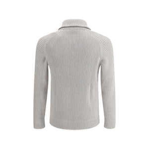 Brioni Beige Cashmere Sweatshirt