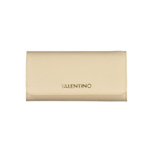 Mario Valentino Beige Polyurethane Women Wallet