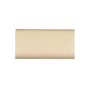 Mario Valentino Beige Polyurethane Women Wallet