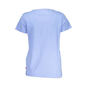 Levi's Azzurro Cotton Women T-Shirt