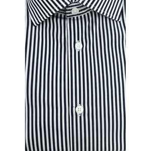 Baldinini Trend Blue Cotton Men's Shirt