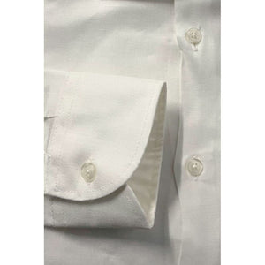 Baldinini Trend White Cotton Men's Shirt
