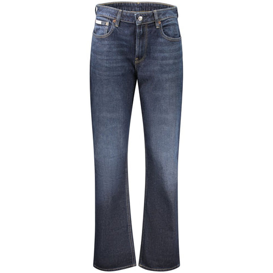 Calvin Klein Blu Cotton Women Jeans