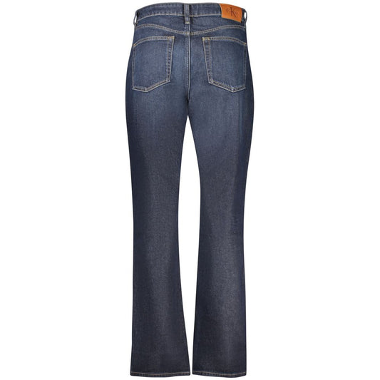 Calvin Klein Blu Cotton Women Jeans