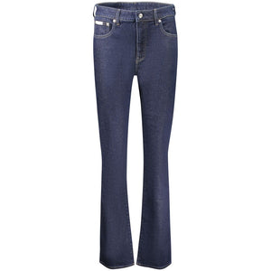 Calvin Klein Blu Cotton Women Jeans