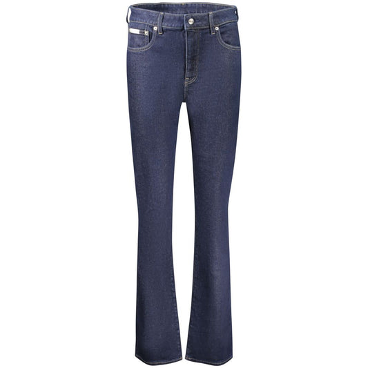 Calvin Klein Blu Cotton Women Jeans