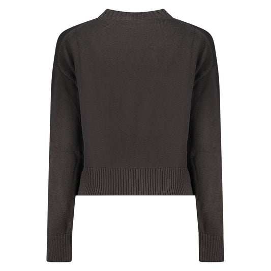 Calvin Klein Black Cotton Women Sweater