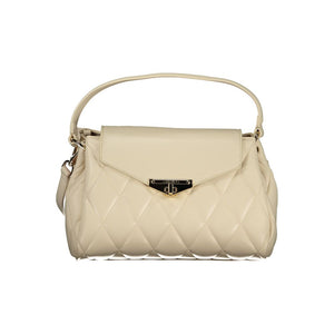 Mario Valentino Beige Polyurethane Women Handbag